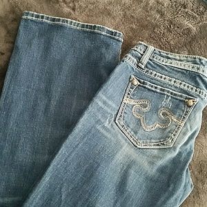 Express ReRock Jeans sz: 2LONG